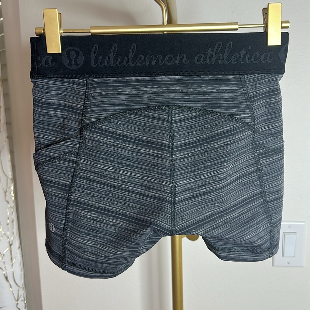 Lululemon What The Sport Short
Cyber Stripe Deep Coal Black - Picture 8 of 9